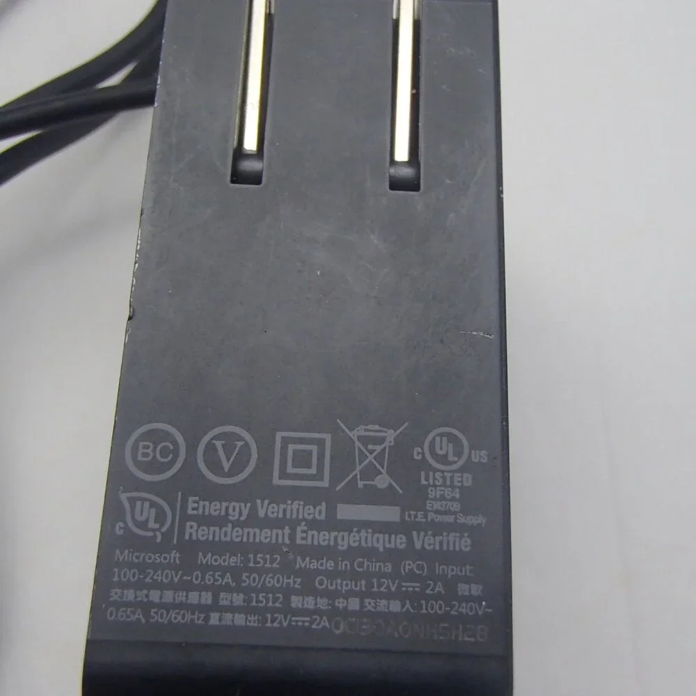 Microsoft Surface RT Surface Pro 1 and Surface 2 1512 1513 1516 1572 Charger